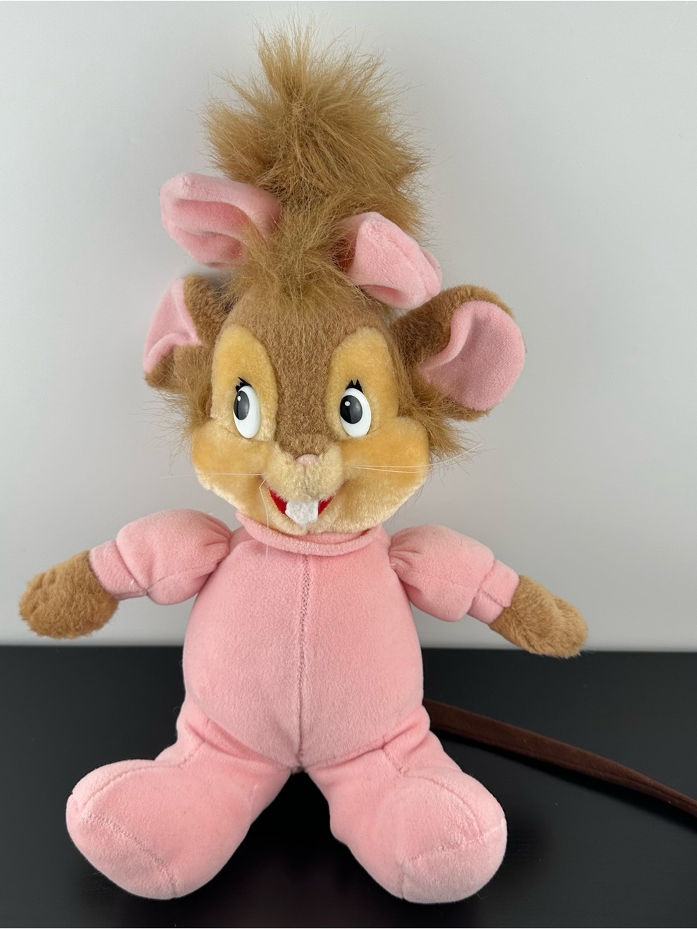 Feivel Goes West Yasha Mouseewitz 13” Pink Girl Baby Plush Stuffed Animal Vintag